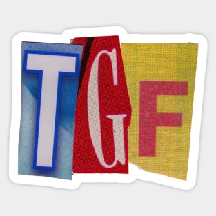 TGF - RansomNote Sticker